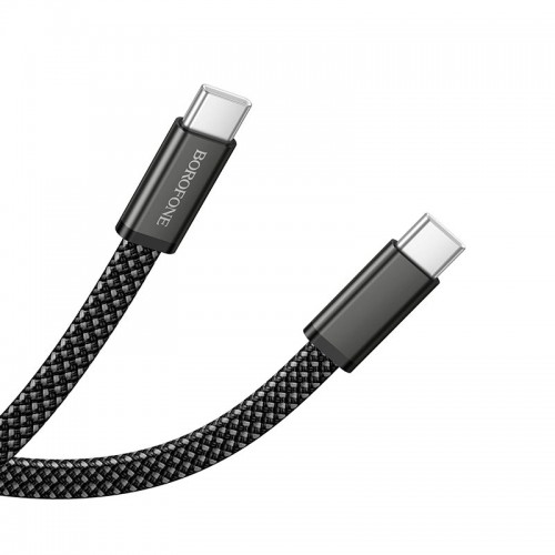 Кабель Borofone C to C Peace charging data cable BX124 |1m, 60W/3A| black