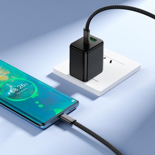 Кабель Borofone C to C Peace charging data cable BX124 |1m, 60W/3A| black