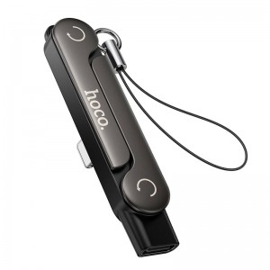 Перехідник Hoco Lightning male to Type-C female holder-adapter UA47 |30W Max| black