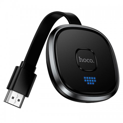 Переходник Hoco HD wireless projector UA45 |1080p, 60Hz, 2.4G/5G| black