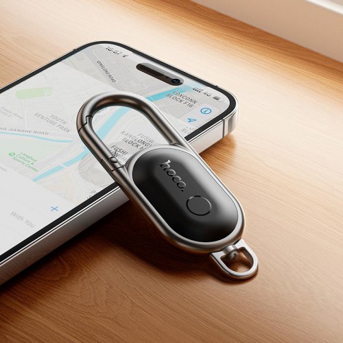 Поисковый трекер HOCO Tiger smart anti-lost (брелок) E91J black
