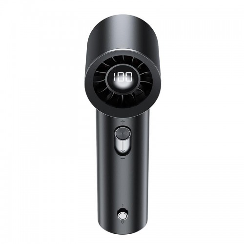 Портативний вентилятор Acefast mini handheld fan with digital display YF1 |3 швидкості, до 5г роботи| black
