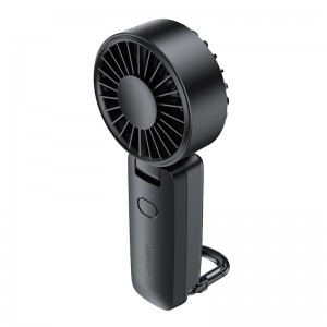 Портативний вентилятор Acefast folding handheld fan YF2 |4 швидкості, до 7г роботи| black