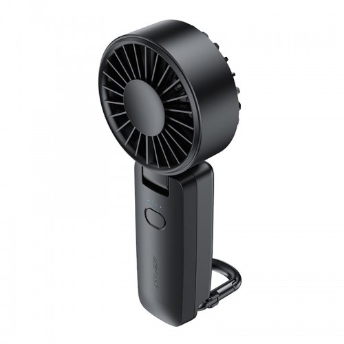 Портативний вентилятор Acefast folding handheld fan YF2 |4 швидкості, до 7г роботи| black