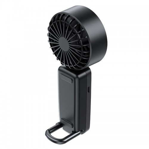 Портативний вентилятор Acefast folding handheld fan YF2 |4 швидкості, до 7г роботи| black