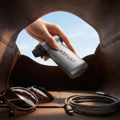 Портативний турбовентилятор Acefast powerful handheld fan YF3 |3 speed, 19min-4.5h| grey