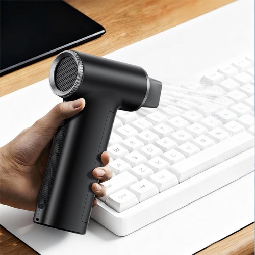 Портативний турбовентилятор Acefast powerful handheld fan with digital display YF4 |38min-10h| black