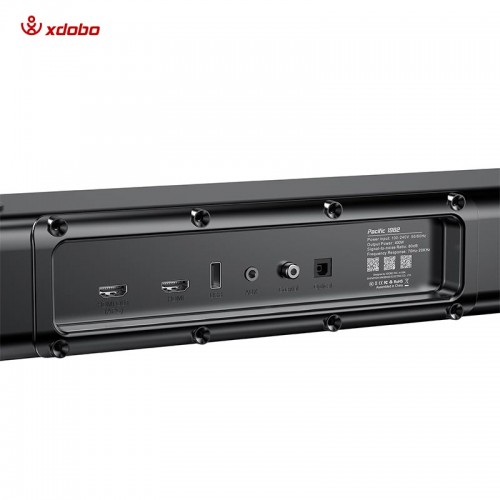 Акустика саундбар Xdobo Pacific 1982 (Dolby atmos) |BT5.3+EDR, 500W Peak, HDMI/Optical Fibre/ USB/ AUX/Coaxial| black