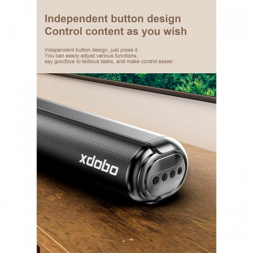 Саундбар Xdobo 1978II |BT5.3+EDR, 80W, HDMI/Optical/ USB/ AUX/Coaxial| black