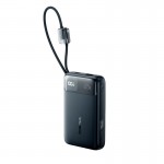 Повербанк Baseus FC11 EnerFill Digital Display 20000mAh 22.5W/3A з 2 кабелями Type-C/Lightning black