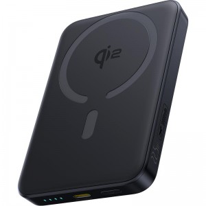 Повербанк MagSafe Baseus FM12 EnerFill Qi2 Magnetic 10000mAh 1Type-C, 22.5W/3A, PD/QC black