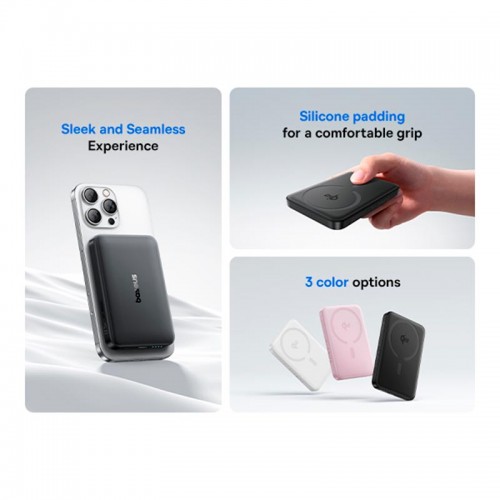 Повербанк MagSafe Baseus FM12 EnerFill Qi2 Magnetic 10000mAh 1Type-C, 22.5W/3A, PD/QC black