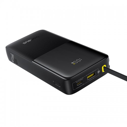 Повербанк Baseus 20000mah Bipow 2 Digital Display 20W з кабелем Type-C black
