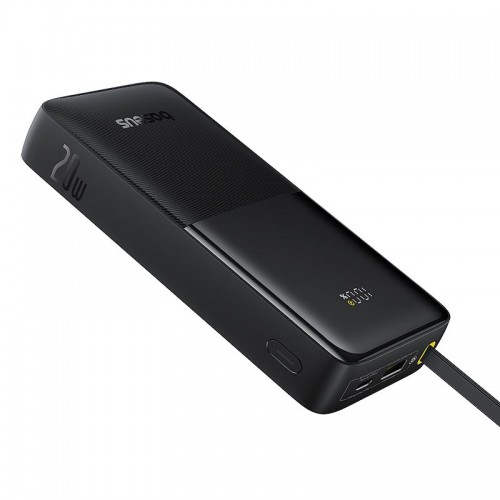 Повербанк Baseus 20000mah Bipow 2 Digital Display 20W з кабелем Type-C black