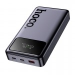 Повербанк для ноутбука 65W Hoco Q40 25000mAh digital display dark 1USB/2Type-C, PD/QC 3A grey
