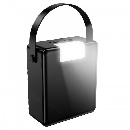 Повербанк 100000mAh Borofone Myriad BJ85 з ліхтариком 4USB/2Type-C/Lightning, 22.5W/3A, PD/QC black