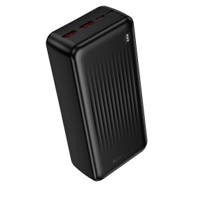 Повербанк Borofone BJ80B 30000mAh Clever 2USB/Type-C, 22.5W/3A, PD/QC black