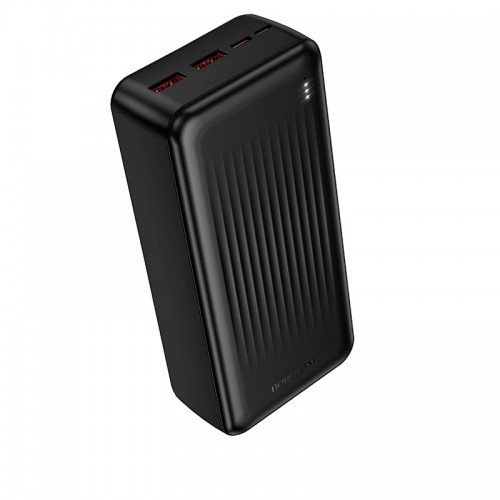 Повербанк Borofone BJ80B 30000mAh Clever 2USB/Type-C, 22.5W/3A, PD/QC black