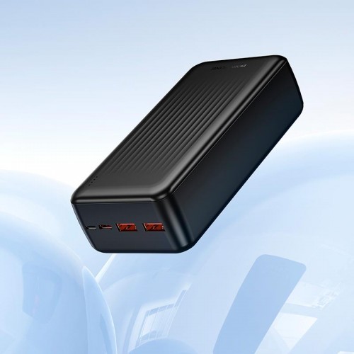 Повербанк Borofone BJ80B 30000mAh Clever 2USB/Type-C, 22.5W/3A, PD/QC black