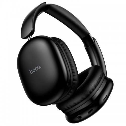 Бездротові Bluetooth навушники накладні Hoco Graceful W73 BT6.0, TF/AUX, 45h, App black