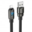 Кабель Hoco Lightning Joy charging data cable U143 |1.2m, 2.4A| black