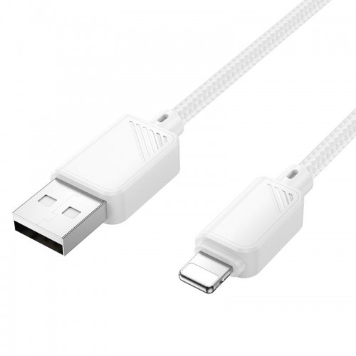Кабель Hoco Lightning Beneficio charging data cable X113 |1m, 2.4A| black