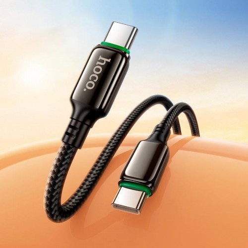 Кабель Hoco C to C Exceed charging data cable X127 |1m, 60W| black