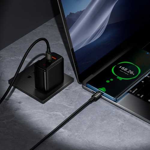 Кабель Hoco C to C Exceed charging data cable X127 |1m, 60W| black