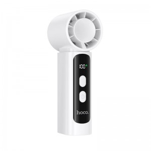 Портативний вентилятор Hoco high speed handheld fan HX601 100 Levels, 5h white