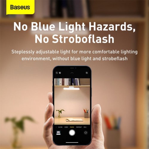 Универсальная лампа Baseus Magnetic Stepless Dimming Charging Desk Lamp Pro 5W, 1800mAh, 24h (DGXC-02) white