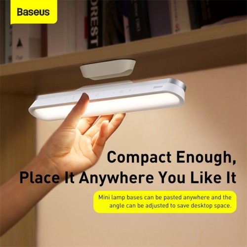 Универсальная лампа Baseus Magnetic Stepless Dimming Charging Desk Lamp Pro 5W, 1800mAh, 24h (DGXC-02) white