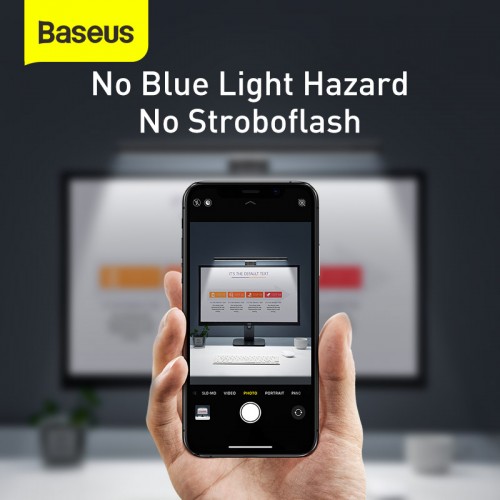 Настольная лампа-скринбар на монитор BASEUS i-wok Series USB Asymmetric Light source Screen Hanging Light (Youth) (DGIWK-B02) black
