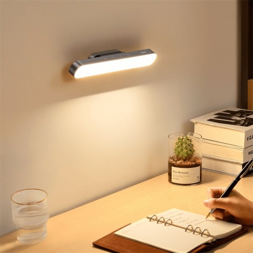 Универсальная лампа BASEUS Magnetic Stepless Dimming Charging Desk Lamp 4.5W, 1800mAh, 4-24ч (DGXC-C0G) grey