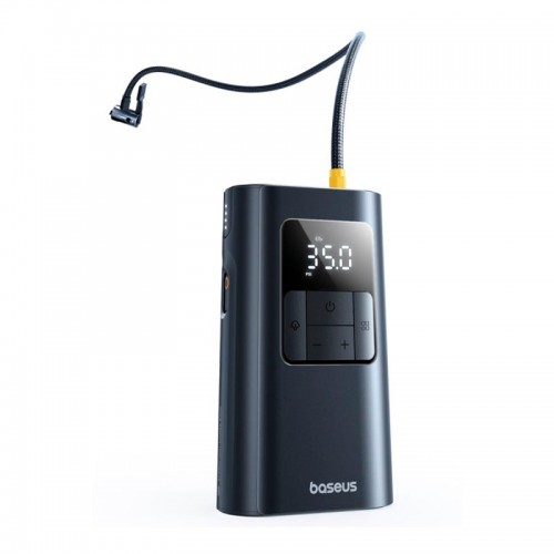 Портативный компрессор для автомобиля Baseus PrimeTrip Series Portable Bike Pump 20000r/min, 75W black