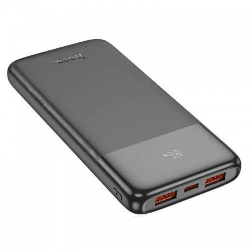 Повербанк Hoco Fast display J121 10000mAh 1C/2A, 22.5W/3A, PD/QC black
