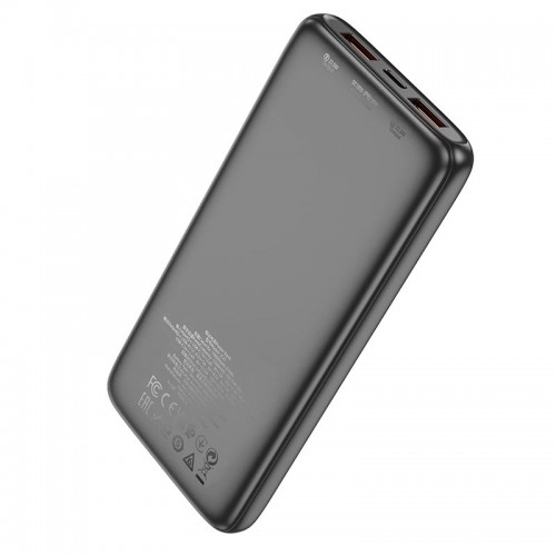 Повербанк Hoco Fast display J121 10000mAh 1C/2A, 22.5W/3A, PD/QC black