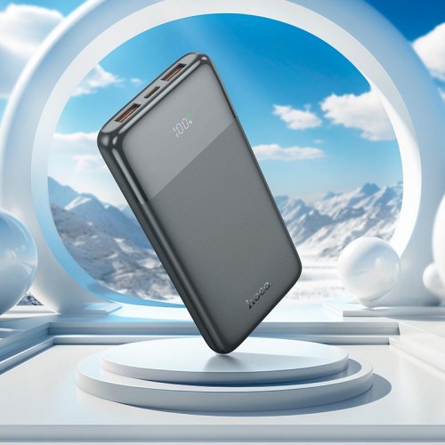 Повербанк Hoco Fast display J121 10000mAh 1C/2A, 22.5W/3A, PD/QC black