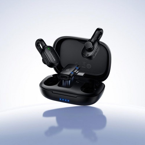 Петличний бездротовий мікрофон Hoco Ice hidden Type-C L27 ENC, 70/400mAh, 65dB, 5-6h black