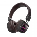 Бездротові Bluetooth навушники накладні Hoco W72 Earl Ⅲ abyss mirror BT6.0/AUX, 25h brown