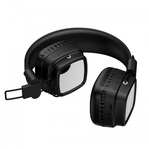 Бездротові Bluetooth навушники накладні Hoco W72 Earl Ⅲ abyss mirror BT6.0/AUX, 25h brown