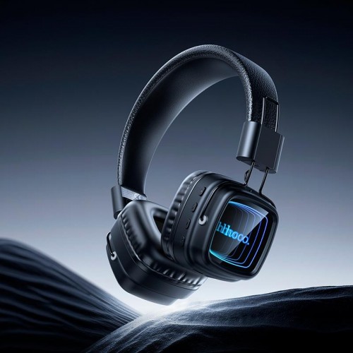 Бездротові Bluetooth навушники накладні Hoco W72 Earl Ⅲ abyss mirror BT6.0/AUX, 25h brown
