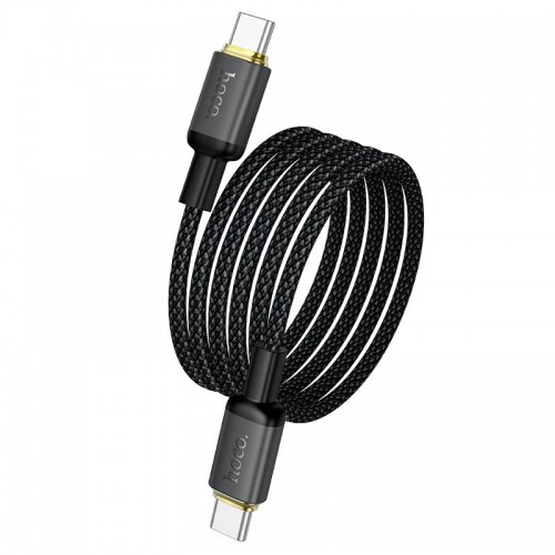 Кабель Hoco C to C Benefit charging data cable X128 |1m, 60W| black