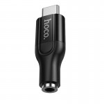 Перехідник Hoco Mia digital audio converter Type-C to 3.5 UPA35 |DAC| black