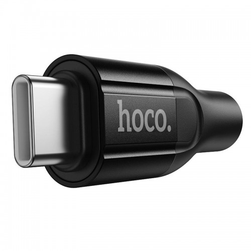 Адаптер Hoco Mia цифровой аудиоконвертер Type-C to 3.5 UPA35 |DAC| black