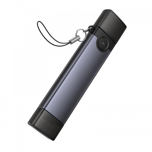 Адаптер Hoco Victory USB/Type-C 3-в-1 кардридер HB56 5 Гбит/с/SD, 480 Мбит/с/USB