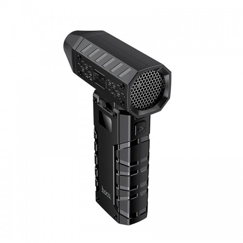 Портативный турбовентилятор Hoco Force fan HX67 100 Speed, LED, 5h black