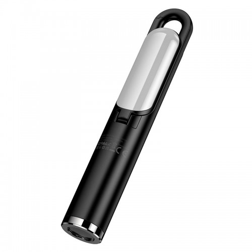 Лампа кемпинговая Hoco Multifunctional 2-in-1 Camping Light HX13 1-10h, 160lmn black