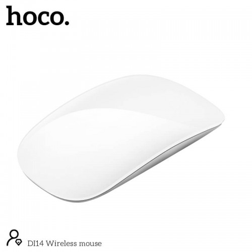 Мышь беспроводная Hoco Wireless mouse DI14 BT3.0-5.0, 1600DPI white