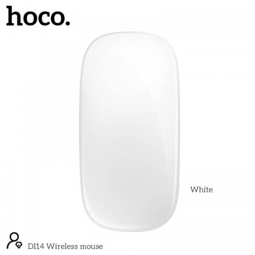 Мышь беспроводная Hoco Wireless mouse DI14 BT3.0-5.0, 1600DPI white
