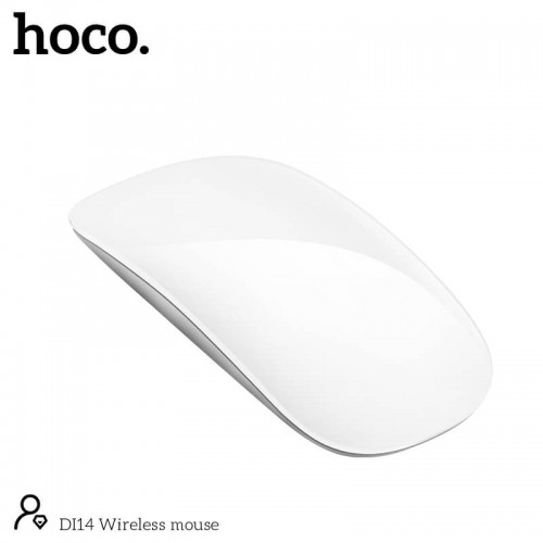 Мышь беспроводная Hoco Wireless mouse DI14 BT3.0-5.0, 1600DPI white